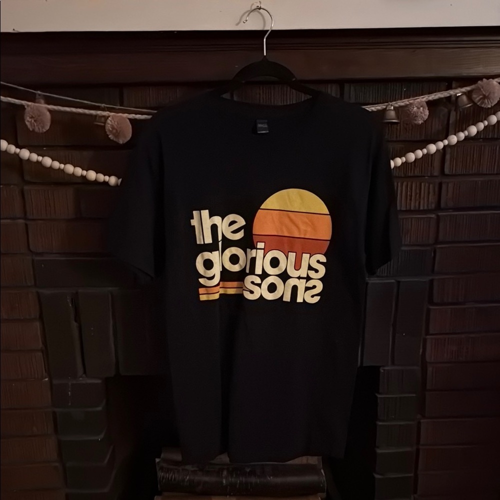 The Glorious Sons Black concert t-shirt